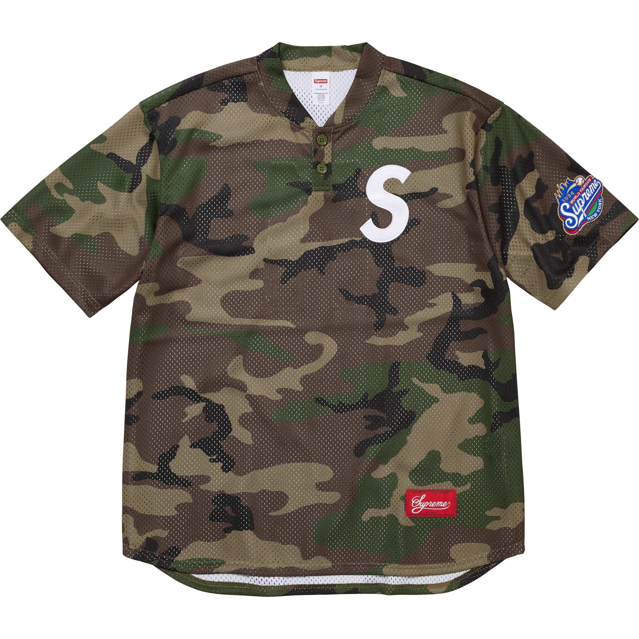 S Logo Baseball Henley view 13